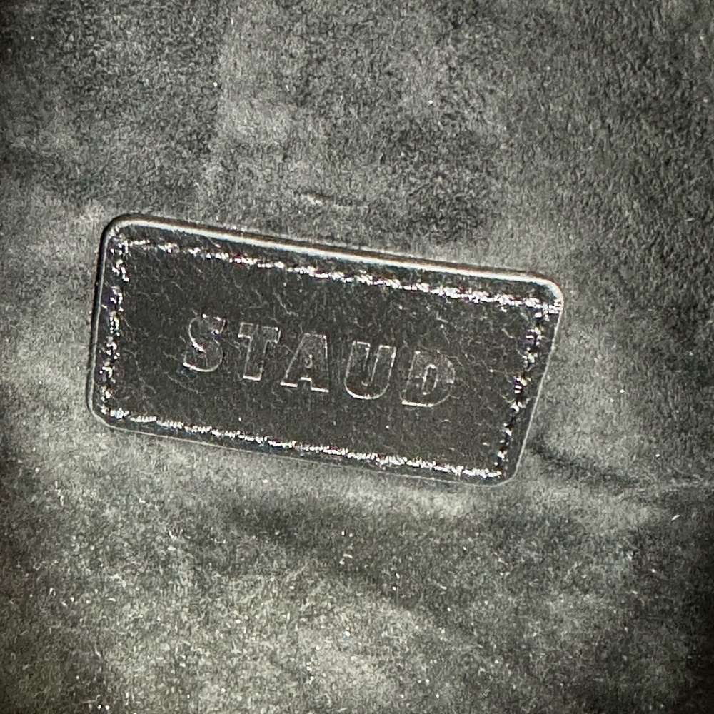 Staud Black Leather Shoulder Bag - Picture 9 of 14